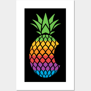 Pineapple Black 2 Posters and Art